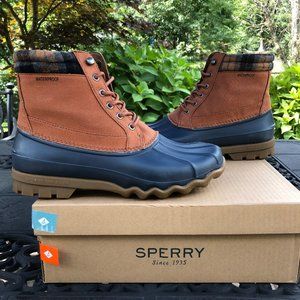 sperry brewster waterproof duck boot